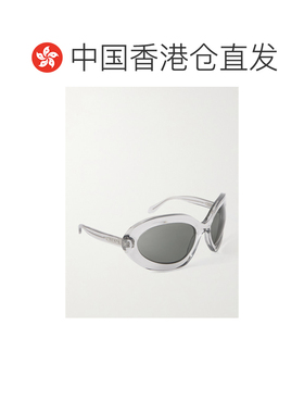 1h可退 香港直邮alaia 女士 圆框醋纤太阳眼镜 AA0101S003