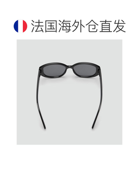 自营欧洲直邮Mango芒果 女士黑色塑料镜框太阳镜