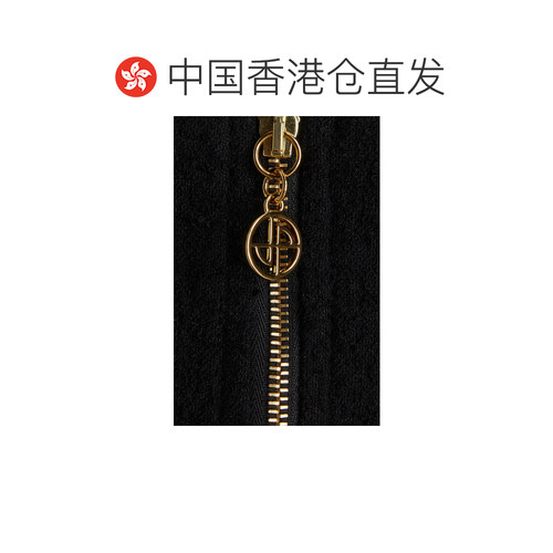 香港直邮Patou 女士 束带粗花呢短款上衣 TO03101【付后1h可退】 - 图1