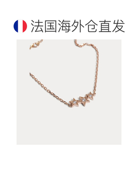 自营欧洲直邮Bonpoint小樱桃 Stone联名儿童玫瑰金三星彩手链