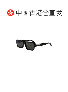 1h可退 香港直邮GUCCI 男士太阳镜 GG1887S001 CO 黑色 矩形太阳
