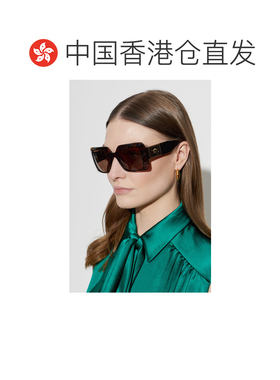 1h可退 香港直邮VERSACE 女士太阳镜 0VE4405010873 CO 棕色 Sung