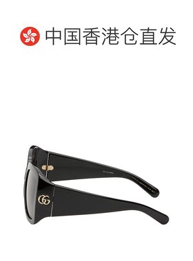 香港直邮Gucci 古驰 女士 黑色太阳镜 GG1402S black黑色 舒适时