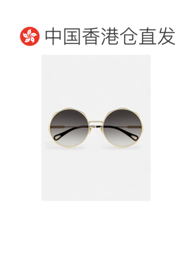 香港直邮CHLOÉ 女士太阳镜 CH0184S001001 SS2023 金色 CHLOÉ gla