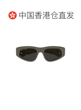 香港直邮BALENCIAGA 男士太阳镜 BB0095S023 AW2024 黑色 徽标太