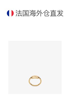 1h可退 欧洲直邮FENDI (2025新品) O’Lock戒指-金戒指细戒指