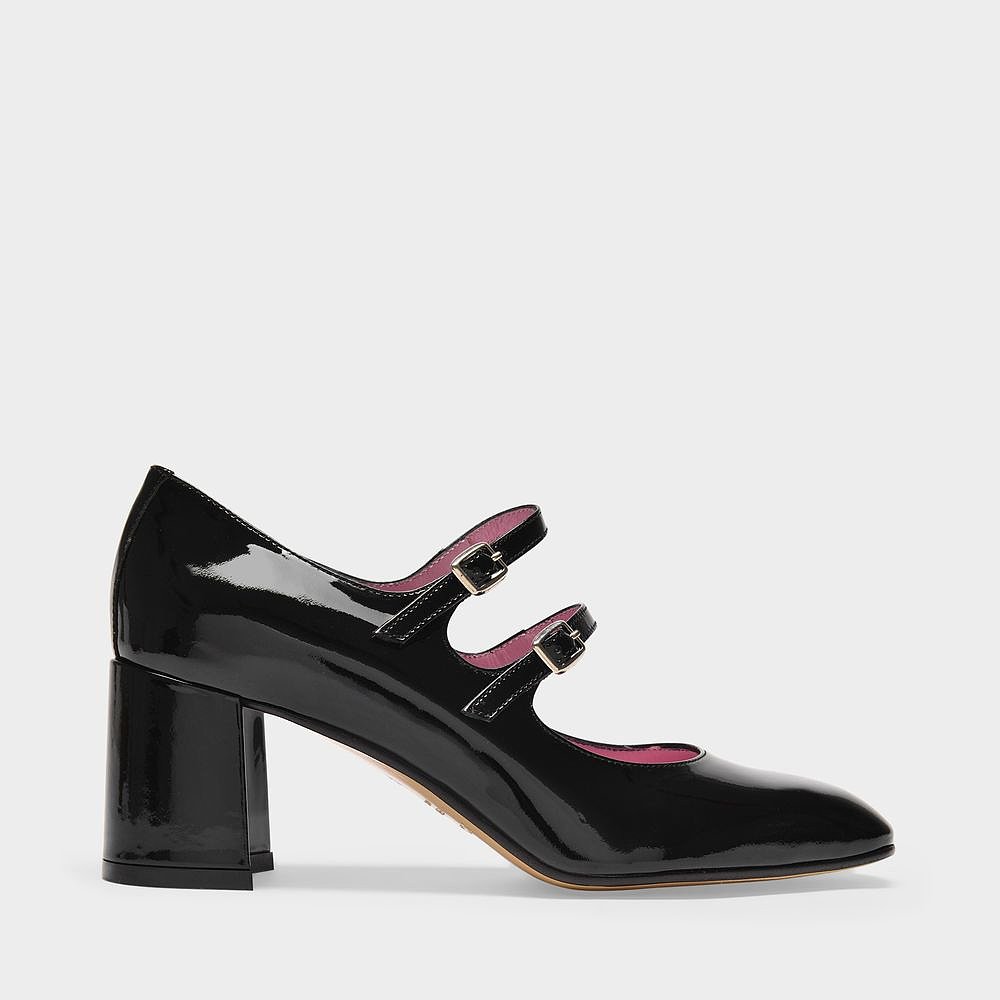 欧洲直邮Alice Pumps- Carel- Black- Patent Leather-图2