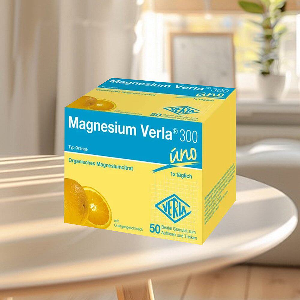 欧洲直邮Verla镁离子冲泡颗粒50包橙子味补镁柠檬酸300mg平衡营养,淘宝优惠券,粉丝福利购,淘宝优惠卷
