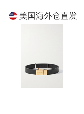 1h可退 Saint Laurent 圣罗兰 男士 徽标铭牌手镯 708815手链