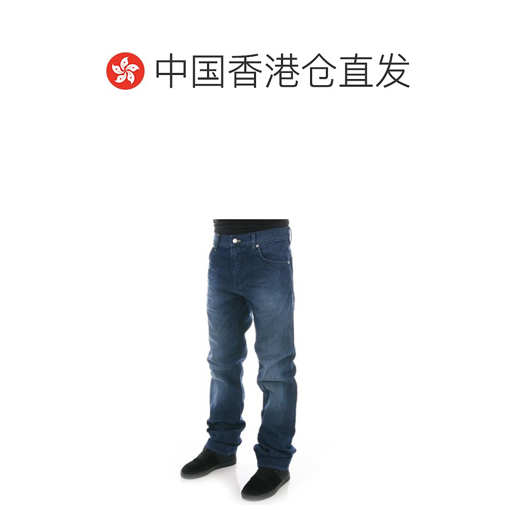香港直邮HUGO BOSS 男士黑标缅因州蓝色男士牛仔裤 MAINE-5024122 - 图1