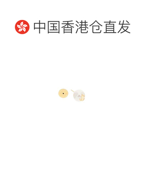 香港直邮JIMMY CHOO 女士项链 JCPEARLSTUDSDXQGOLDW CO 白色