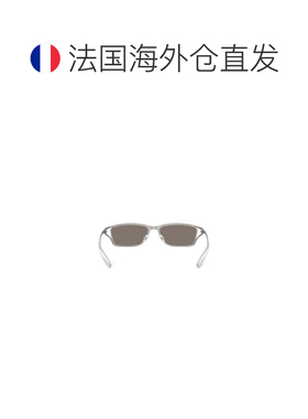 自营欧洲直邮Diesel迪赛 女士灰色金属长方形太阳镜