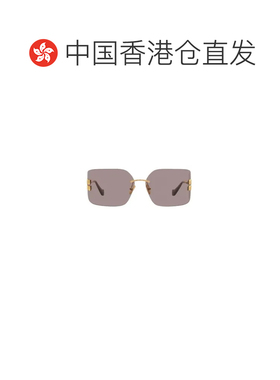 香港直邮MIU MIU 女士眼镜 MU54YS5AK06I CO 灰色 徽标太阳镜