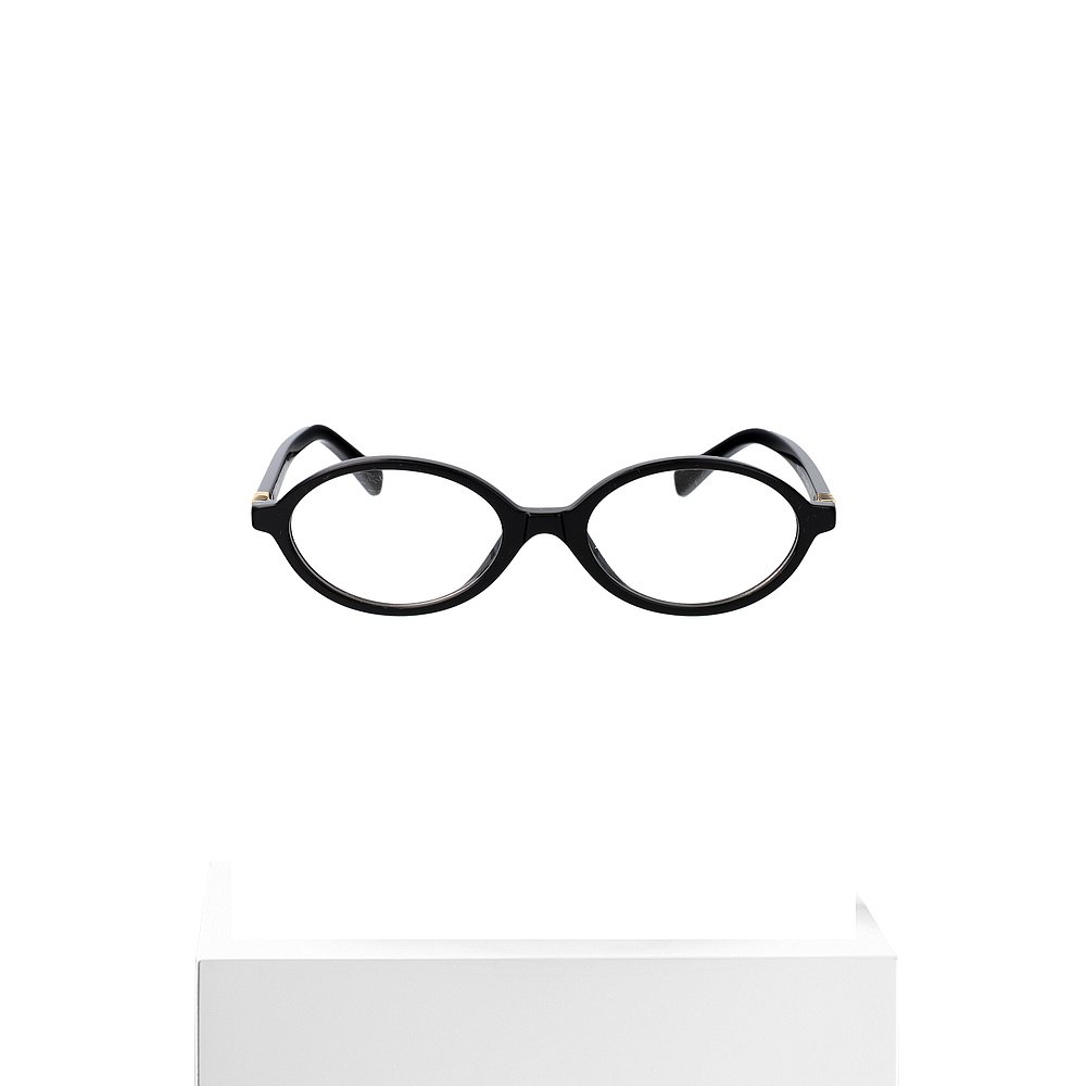 1h可退 香港直邮Miu Miu 缪缪 女士 黑色醋纤眼镜 0MU01XV1AB1O1 - 图3