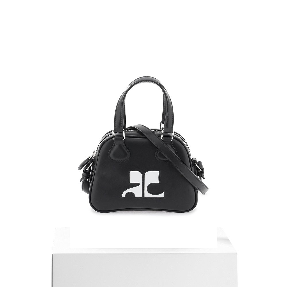 香港直邮Courreges 女士 mini bowling bag purse 迷你包 124GSA0 - 图3