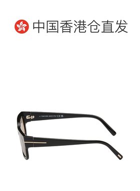 1h可退 香港直邮Tom Ford 汤姆 福特 男士 黑色 Ezra 太阳镜 FT10