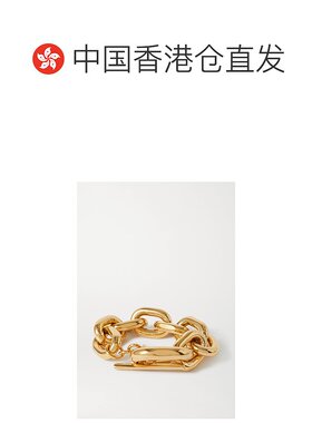 1h可退 香港直邮Rabanne 女士 徽标链式手链 20PBB0013MET077配饰