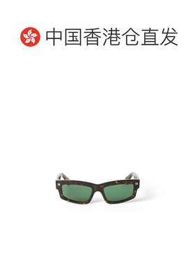 1h可退 香港直邮Off-white 女士 灰白色矩形框太陽眼鏡 OERI135MI