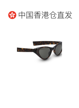 1h可退 香港直邮Saint Laurent 圣罗兰 女士 徽标太阳镜 810622Y9