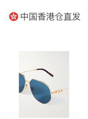 香港直邮DIOR 迪奥 男士 Eyewear 飛行員鏡框太陽眼鏡 DM40026UB