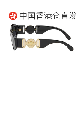 香港直邮versace 范思哲 男士 黑色 Medusa Biggie 太阳镜 0VE436
