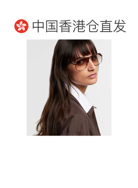 1h可退 香港直邮Miu Miu 缪缪 女士 Miu 渐变色飞行员太阳眼镜