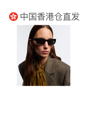香港直邮Saint Laurent 圣罗兰 女士 Jazz 矩形太阳眼镜