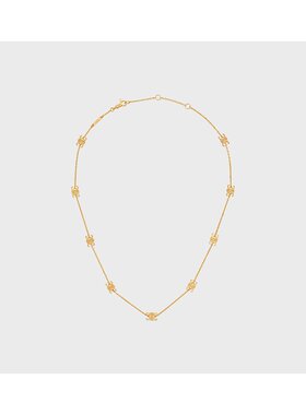 欧洲直邮CELINE思琳女士TRIOMPHETRIOMPHE黄铜项