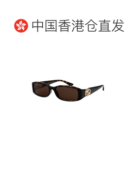 1h可退 香港直邮GUCCI 女士眼镜 GG1661S002 SS2026 棕色 长方形