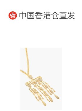1h可退 香港直邮ZIMMERMANN 女士 12-karat 镀金水晶项链 5546S24