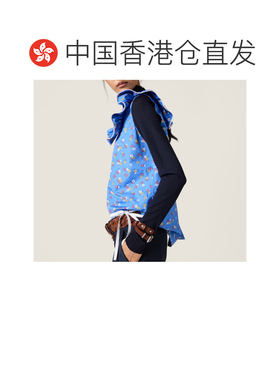 1h可退 香港直邮Miu Miu 缪缪 女士 棕色皮革手链 5IB8052G75