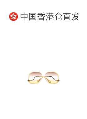 香港直邮CHLOÉ 女士太阳镜 CH0404S00460 AW2026 花色 Yellow ace