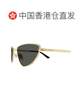 1h可退 香港直邮GUCCI 女士太阳镜 GG1879S001 SS2026 黑色 猫眼