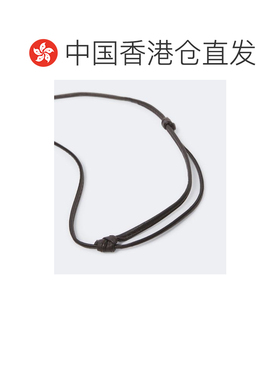 1h可退 香港直邮Lemaire 男士 Acme 皮革吊坠项链 metal金属色 舒