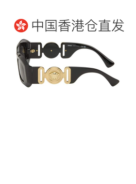 1h可退 香港直邮versace 范思哲 女士 黑色 Maxi Medusa Biggie