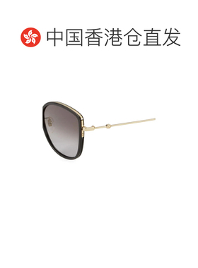 1h可退 香港直邮GUCCI 女士眼镜 GG0606SK001 SS2025 黑色 GG0606