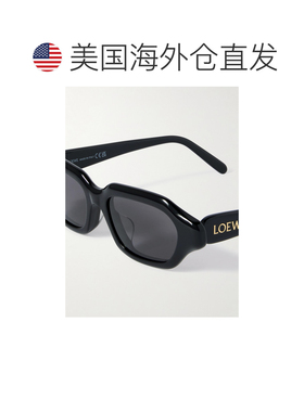 1h可退香港直邮LOEWE 罗意威 男士 方形框醋纤眼镜太阳配饰 LW401