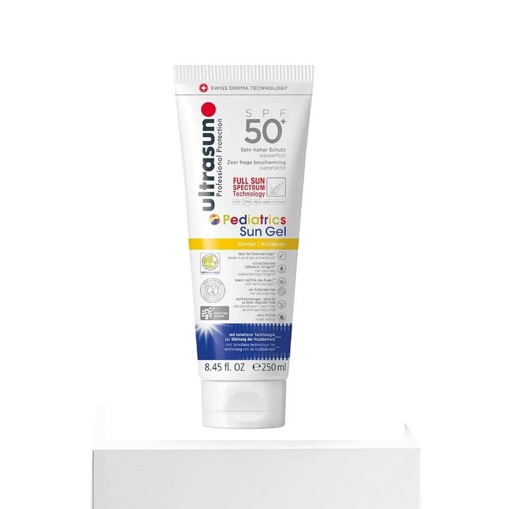 欧洲直邮ULTRASUN优佳儿童防晒凝胶SPF50适合3岁+  250ml - 图1