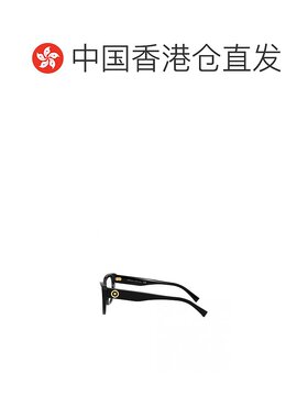 香港直邮Versace 范思哲 女士 黑色徽标平光镜 3294VIS眼镜
