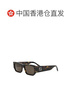 1h可退 香港直邮Fendi 芬迪 男士 FF FE40144I 52E 方形太阳镜 FE