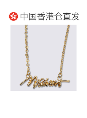 香港直邮MOSCHINO 女士项链 26171911384020606 SS2026 金色