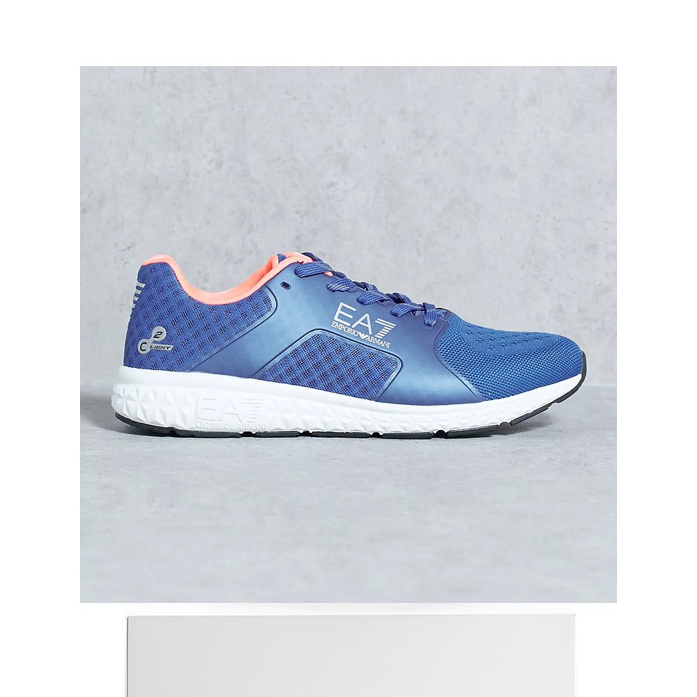 香港直邮EMPORIO ARMANI 男蓝色男士运动鞋 278069-7P258-10433 - 图3