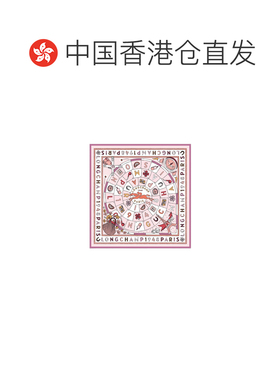Longchamp LE JEU DE CHEVAL 丝巾 90 50684GSO围【付后1h可退】