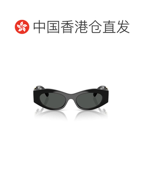1h可退 香港直邮VERSACE 女士眼镜 VE4480UGB187 AW2025 黑色 徽