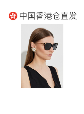 香港直邮VERSACE 女士太阳镜 0VE4507U0GB187 CO 黑色 Sunglasses