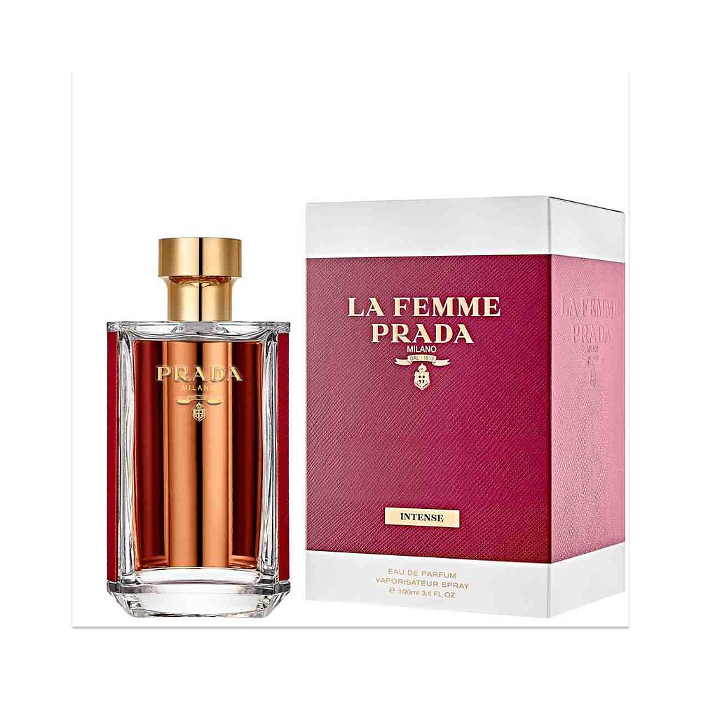 欧洲直邮普拉达殷红淑女香水 PRADA La Femme Intense EDP 100ML - 图0