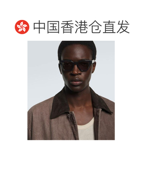 1h可退 香港直邮Bottega Veneta 葆蝶家 男士 方框太阳眼镜