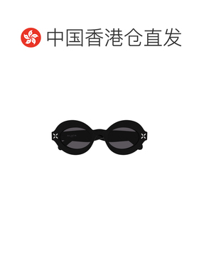 香港直邮ALAIA 女士眼镜 AA0059S001 SS2026 黑色 AA0059S