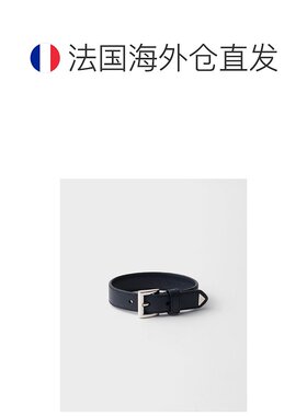 欧洲直邮PRADA (2025新品) Saffiano 皮革手链精致普拉达
