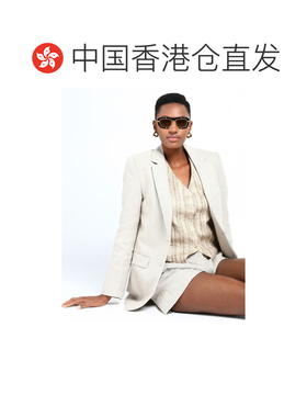 1h可退 香港直邮J.W. Anderson 女士 太阳眼镜 black黑色 舒适时